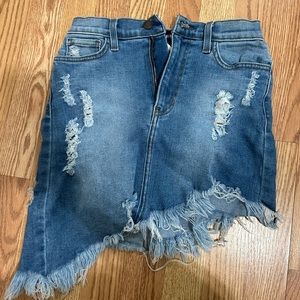 The cutest Jean skirt